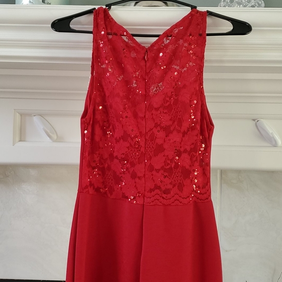 NWOT Gorgeous Red Dress 💃 - Picture 4 of 5